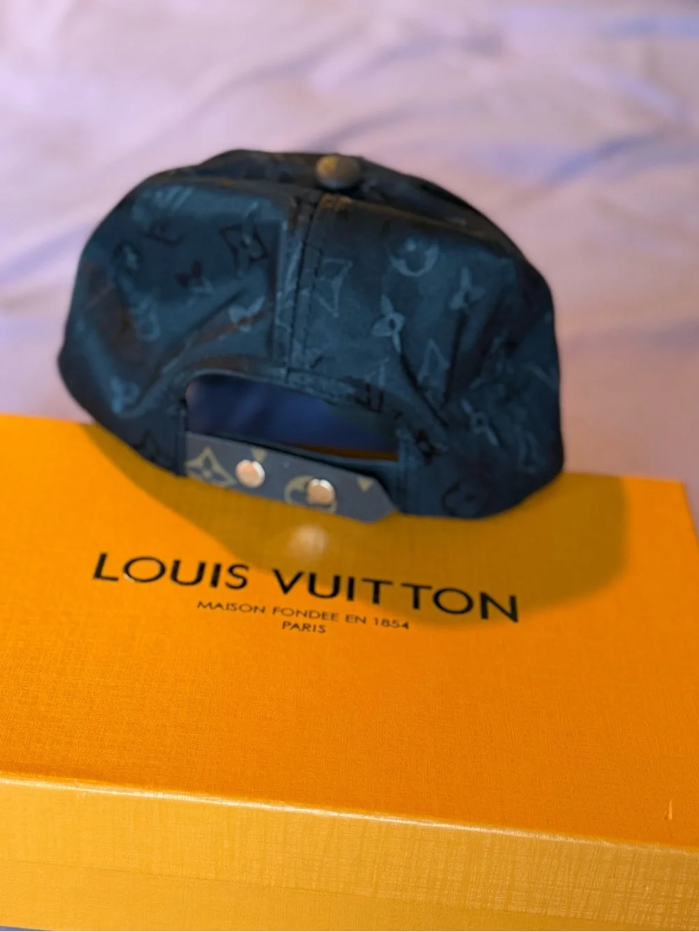Louis Vuitton Monogram Macassar Baseball Cap | Brown & Black | Authentic |